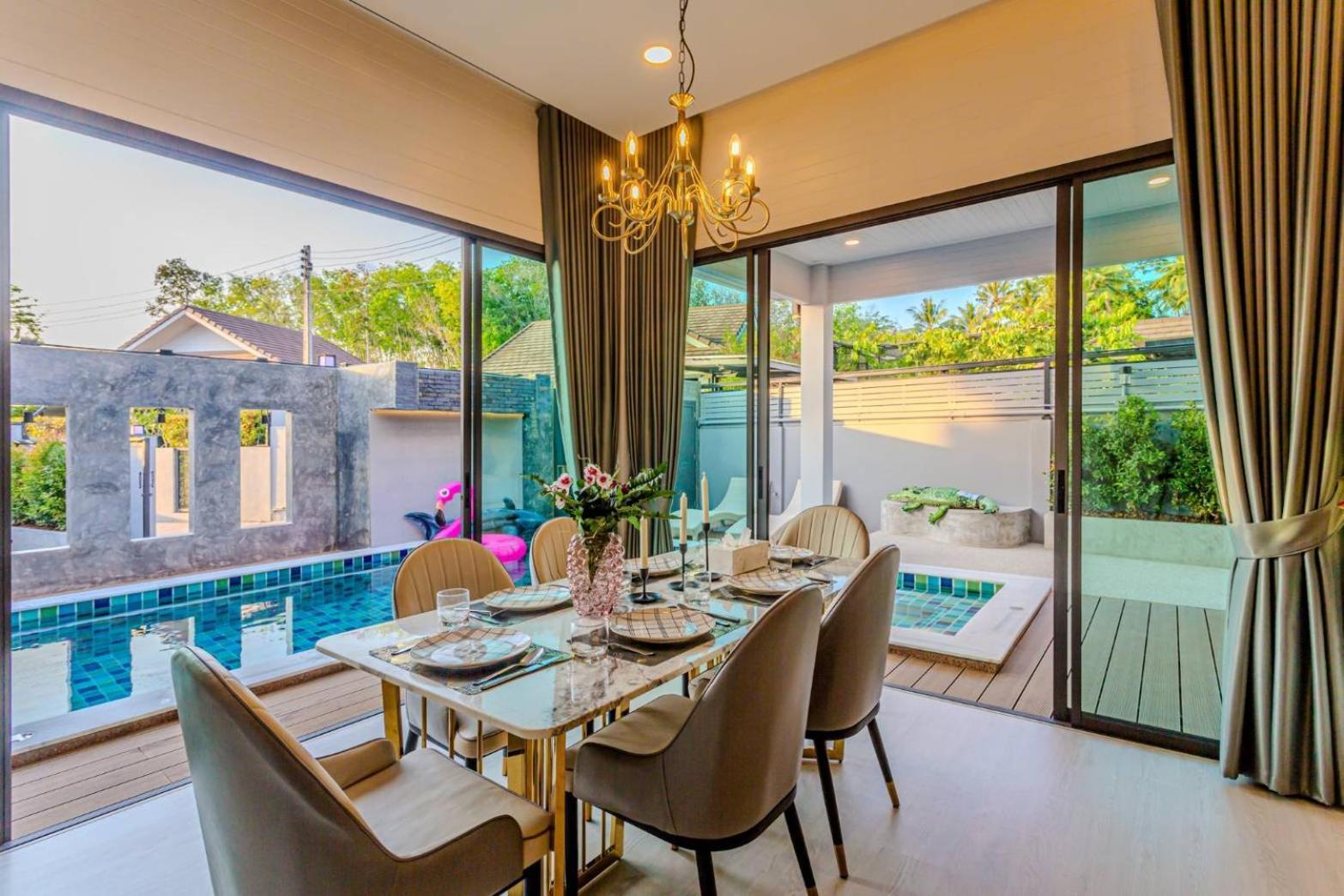 Nut & Non Pool Villa By Duangtham Ban Khlong Haeng Екстериор снимка