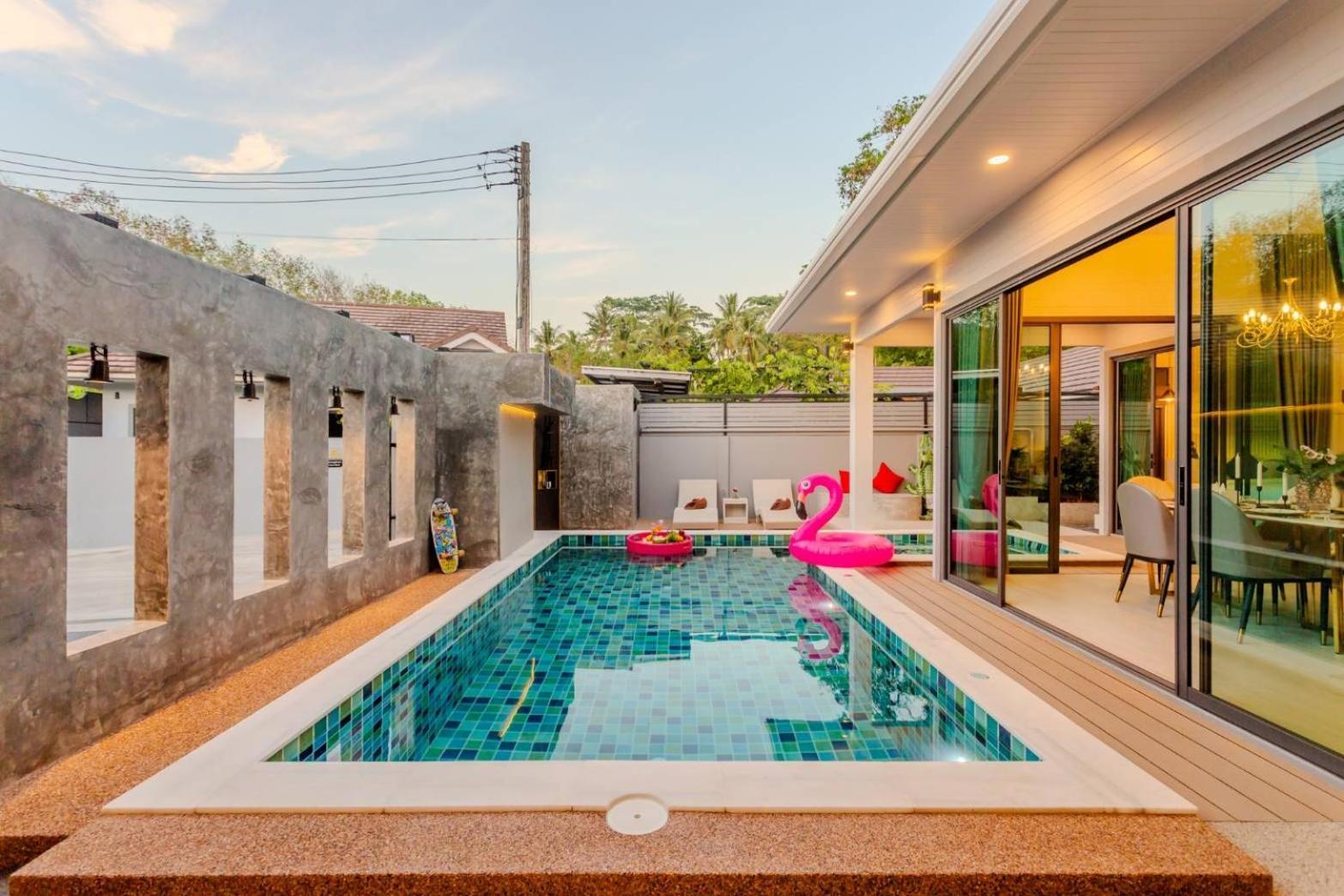 Nut & Non Pool Villa By Duangtham Ban Khlong Haeng Екстериор снимка