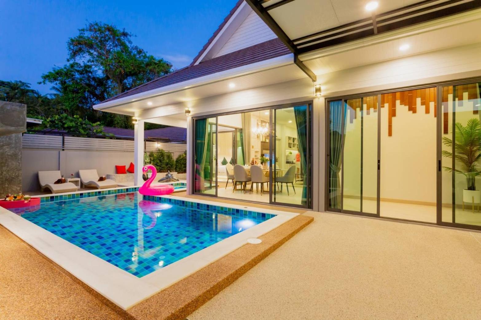 Nut & Non Pool Villa By Duangtham Ban Khlong Haeng Екстериор снимка